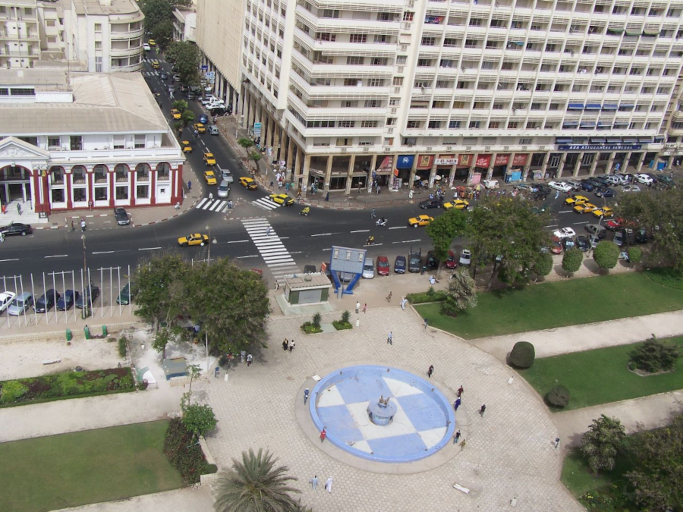 Sénégal, place de l'indépendance
